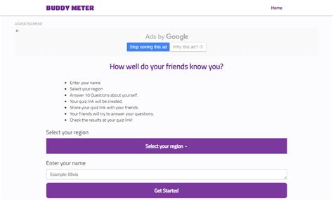 buddymeter quiz|8 Online Quizzes You Can Make That'll Keep Your Group Chat .